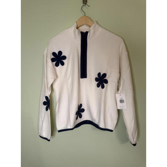 NWT! PJ Salvage Cozy Life Pullover Size X-Small in Natural - Picture 2 of 7